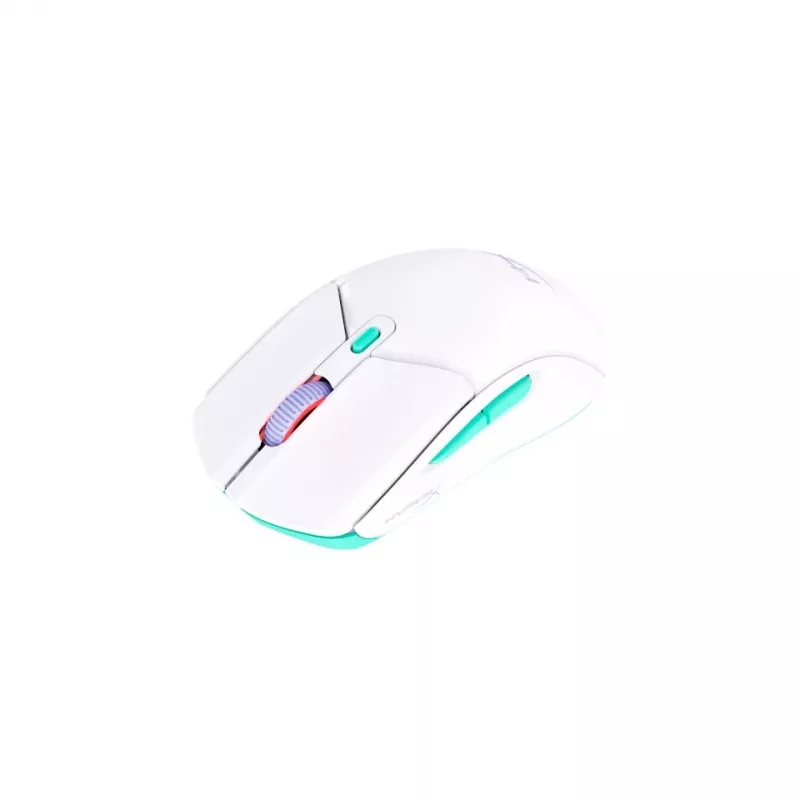 HyperX Pulsefire Haste 2 Core Wls - mouse da gaming (Wht/Grn/Pur)