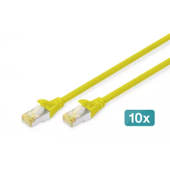 Cavo patch Ethernet Digitus DK-1644-A-020-Y-10 giallo