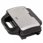 Sandwich maker Adler AD 3043, 1300 W, piastre antiaderenti, 2 sandwich, superficie di cottura 285 × 152 mm, nero