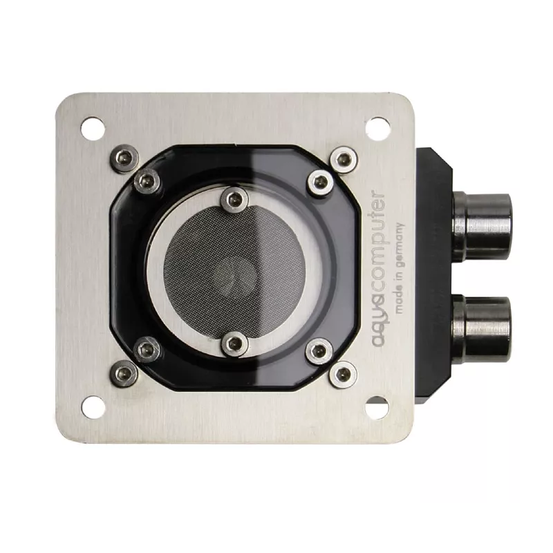 Componente/accessorio per sistema di raffreddamento PC Aqua-Computer 34018 — acciaio inox nero