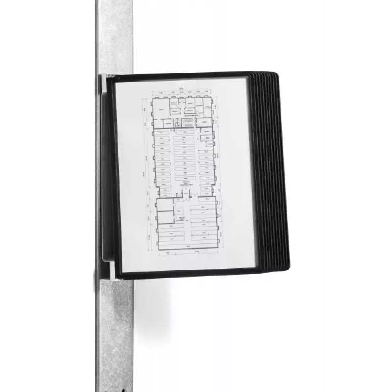 Carosello portadocumenti da parete verticale A4 Durable VARIO