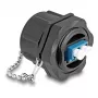 DeLOCK connettore in fibra ottica LC duplex singlemode IP68 impermeabile