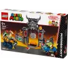 Giocattolo da costruzione set LEGO 72039 Super Mario La fortezza di Bowser con Mario Kart, set di gioco interattivo