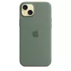Apple iPhone 15 Plus custodia in silicone con MagSafe - Cypress