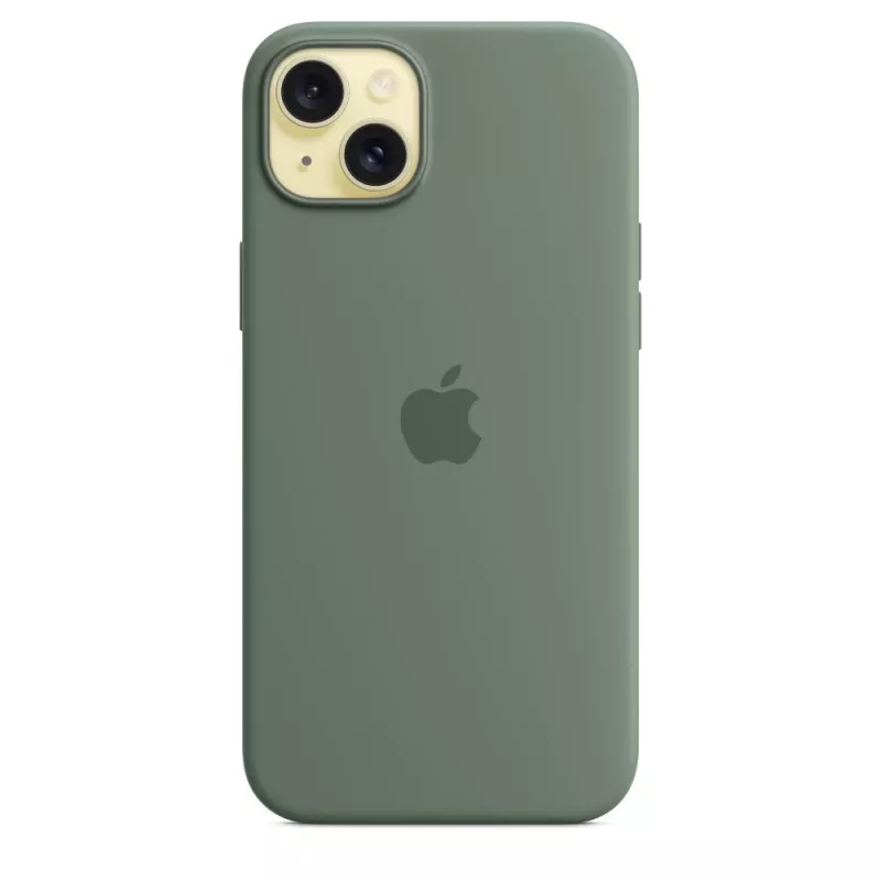 Apple iPhone 15 Plus custodia in silicone con MagSafe - Cypress