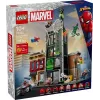 Set LEGO Marvel 76324 Spider-Man vs. Oscorp, 808 pezzi, 8 minifigure, da 10 anni