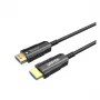 Unitek C11072BK-20M cavo HDMI 2.0 AOC in fibra ottica 20 m, 4K 60 Hz, nero