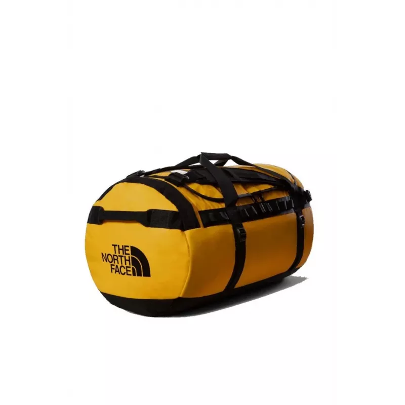 The North Face Base Camp Duffel L Borsa da viaggio 95 L poliestere nero, giallo