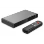 Switch HDMI Digitus 4K 3x1 metallo nero 18 Gbit/s