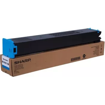 Sharp cartuccia toner MX61GTCB blu per stampanti Sharp compatibili, modello MX61GTCB