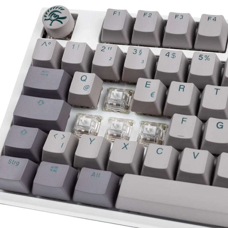 Tastiera Ducky One 3 RGB gaming USB QWERTY US English grigio
