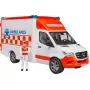 Bruder 1/16 Mercedes-Benz Sprinter ambulanza con conducente