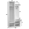 Topeshop GAR DUO ARTISAN armadio per ingresso
