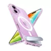 Custodia Torras Pstand Series per iPhone 16 Plus — cover protettiva trasparente con kickstand integrato