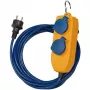 Prolunga di alimentazione Brennenstuhl 1161750020 5m 2 prese AC per interni blu giallo