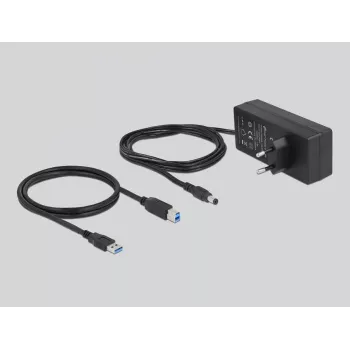Hub USB esterno 5 Gbps DeLOCK con 10 porte + interruttore