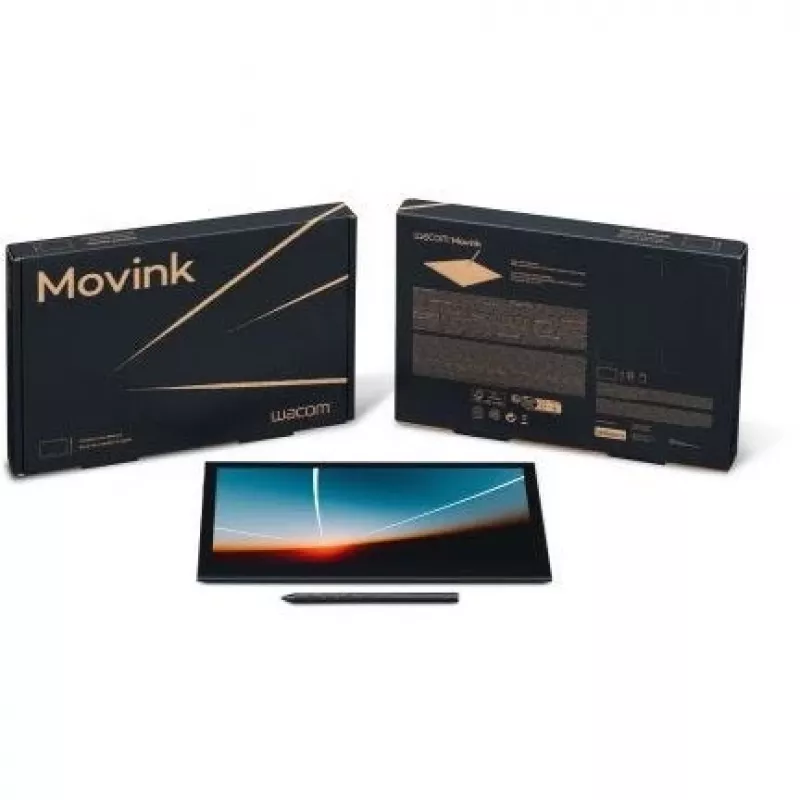 Wacom Movink 13 Touch Display interattivo a penna OLED, 13,3 pollici Full HD (DTH135K0B)