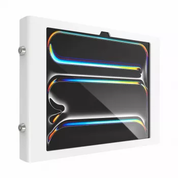 Compulocks iPad Pro M4 13 (2024), Apex Secured Enclosure Wall Mount - case - per tablet - protetto - bloccabile - cornice in metallo - bianco - schermo
