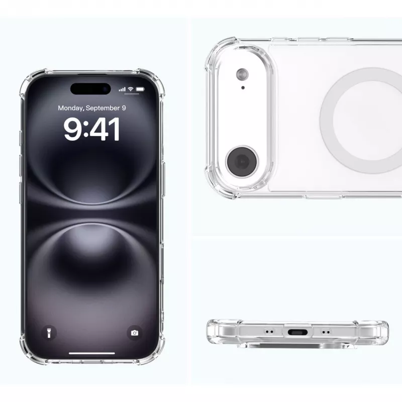 Border Case 4smarts Ibiza per Apple iPhone 17 Air 16,8 cm trasparente