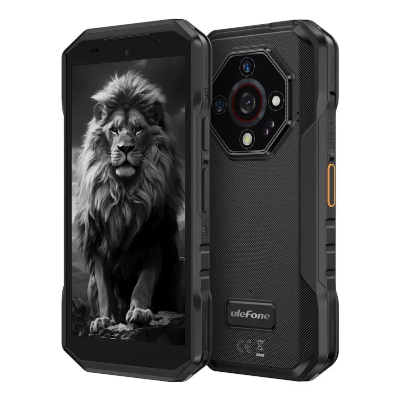 Ulefone Armor X32 Pro 5G smartphone, 5,65 pollici, 8 GB RAM, 256 GB, IP69K, Android 14, Future Black