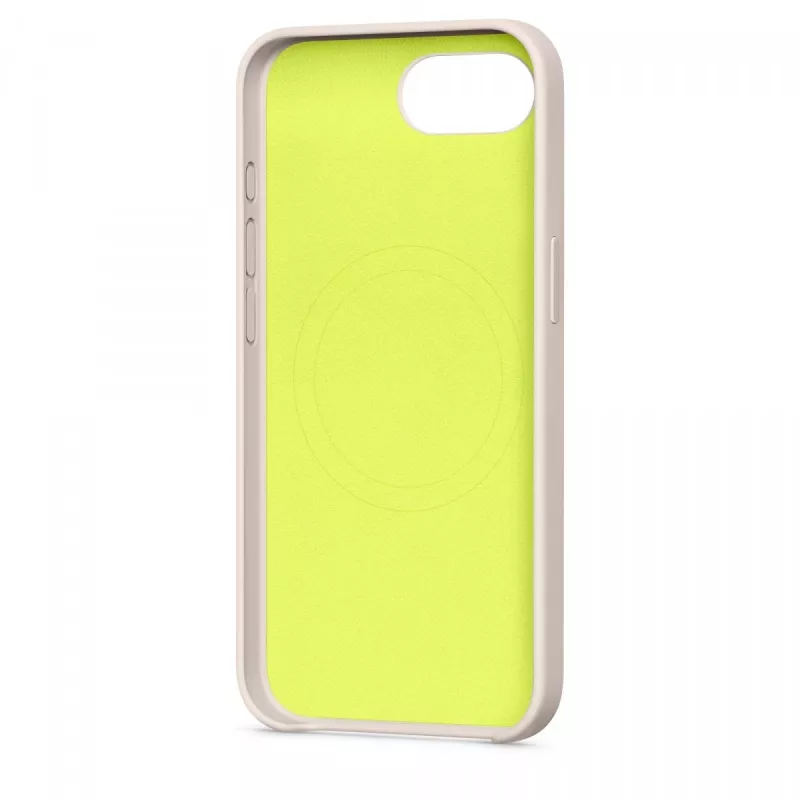 Custodia per iPhone 17e di Apple compatibile MagSafe, plastica, per display da 6,1 pollici, Lime Stone