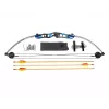 Poe Lang EK Firestar CO-014UCB3 arco compound, 25 lbs, blu carbonio