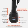 Cuffie Bluetooth con microfono Audiocore 74452 cancellazione del rumore microfono call center Google Siri ufficio senza fili