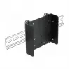 Kit di montaggio DeLOCK 66292 nero plastica ABS