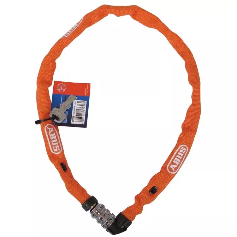 Lucchetto a catena ABUS 57656 giallo 600 mm acciaio 200 g
