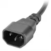 Lanberg Power Distribution Unit (PDU) 19 1U 10A 2m 5x uscite Schuko nero C14