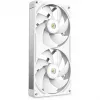 NZXT F280X RF-U28PN-W1 ventola per case RGB da 280 mm, 140 mm, 2400 giri/min, 41 dB, bianca