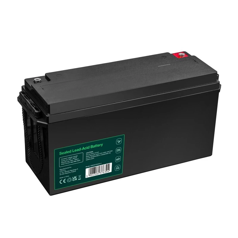 Batteria AGM Green Cell AGM12V150AH-J 12V 150Ah piombo-acido sigillata
