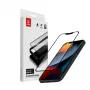 Vetro temperato protezione display Crong per iPhone 16e / 14 / 13 / 13 Pro — copertura totale 3D