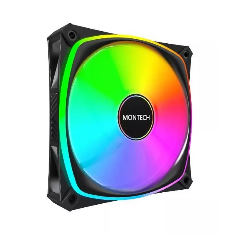MONTECH AX120 PRO nero 120mm ARGB confezione da 3