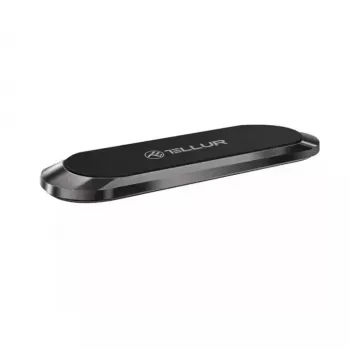 Supporto magnetico per auto per cellulare Tellur MCM8 fissaggio adesivo, grigio