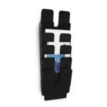 Portadocumenti Durable Flexiplus nero A4