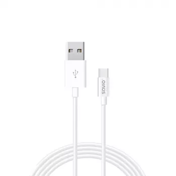 Savio CL-125 cavo USB USB 2.0 1 m USB A USB C bianco