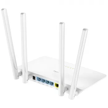 Router da tavolo Cudy WR1200 Dualband Wi‑Fi 5 (802.11ac) 867 Mbit/s, 4x RJ‑45 LAN, bianco