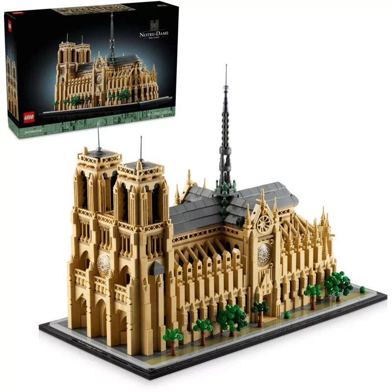 LEGO Architecture Notre-Dame de Paris set per adulti 21061