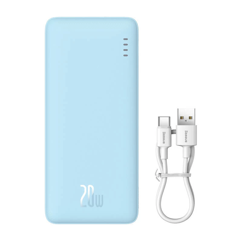 Baseus Airpow Polimero di litio (LiPo) 20000 mAh Blu