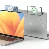 Supporto a induzione MagSafe per MacBook bianco