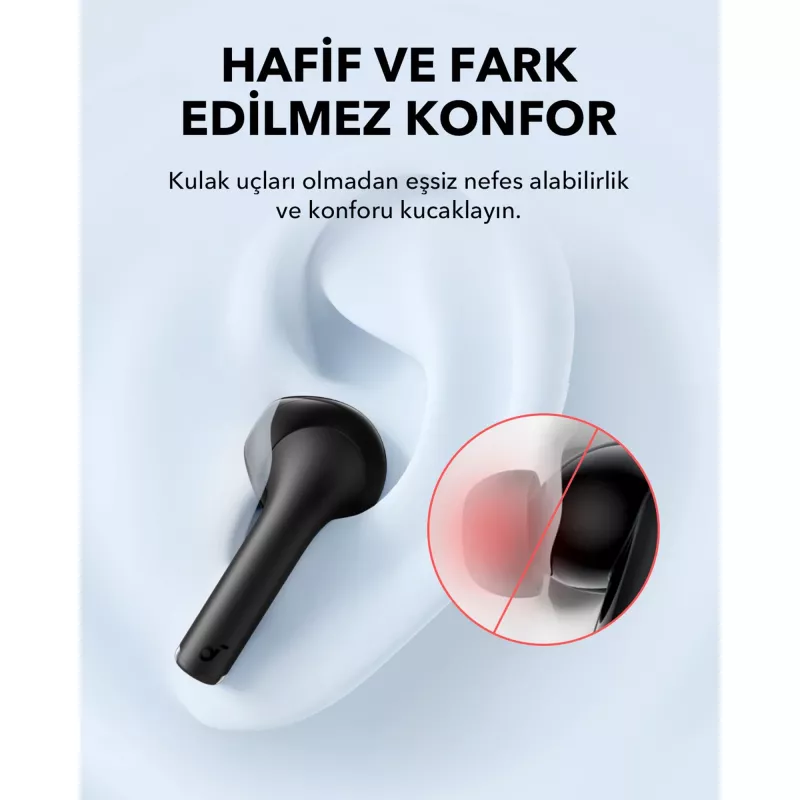 Cuffia In-Ear True Wireless Anker Soundcore A3994G11 K20i, USB-C, Nero, intraurale
