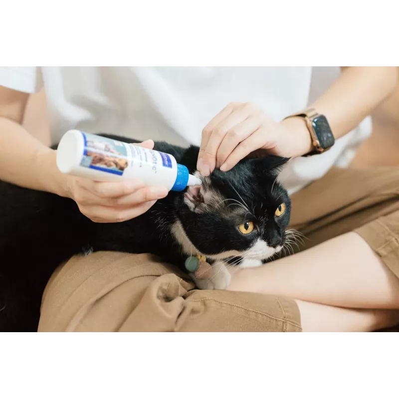 Soluzione per la pulizia delle orecchie VIRBAC EPI-OTIC S-I-S per cani e gatti 60 ml