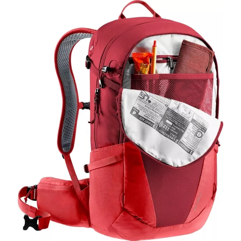 Zaino da trekking Deuter Futura 27 donna rosso