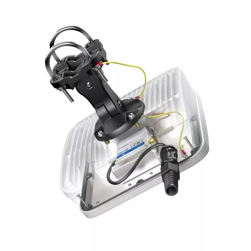 QuWireless QuMax A140M-A antenna LTE direzionale per Teltonika TRB140, PoE/LAN, 6 dBi, IP67, bianca