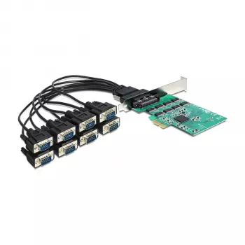Scheda Delock PCI Express > 8x seriale R