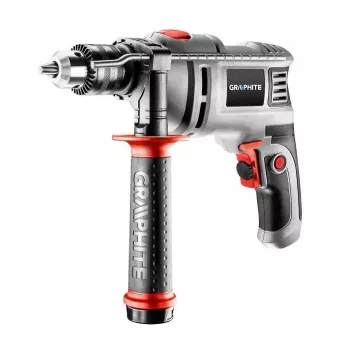 Graphite 58G725 trapano 3000 RPM con chiave grigio
