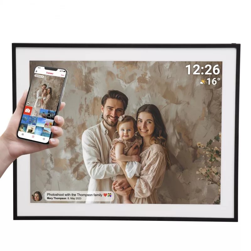 Denver cornice con FRAMEO 19 32GB nero