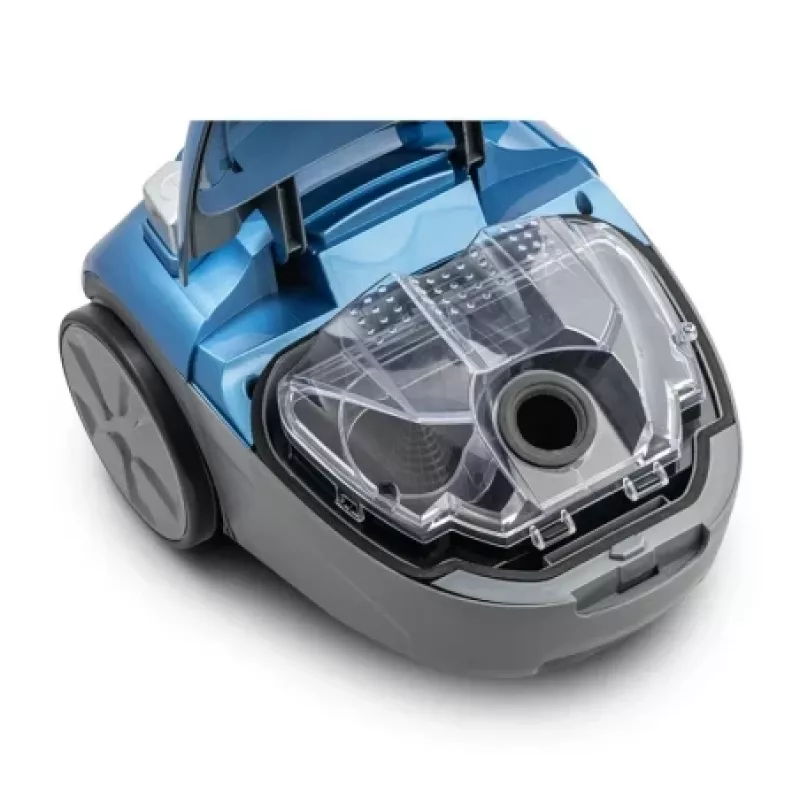 Aspirapolvere senza sacchetto ZELMER ZVC032P blu 1200 W, design a bidone compatto