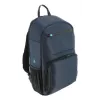 Zaino casual Mobilis 005042 nero blu navy poliestere 320x140x470mm